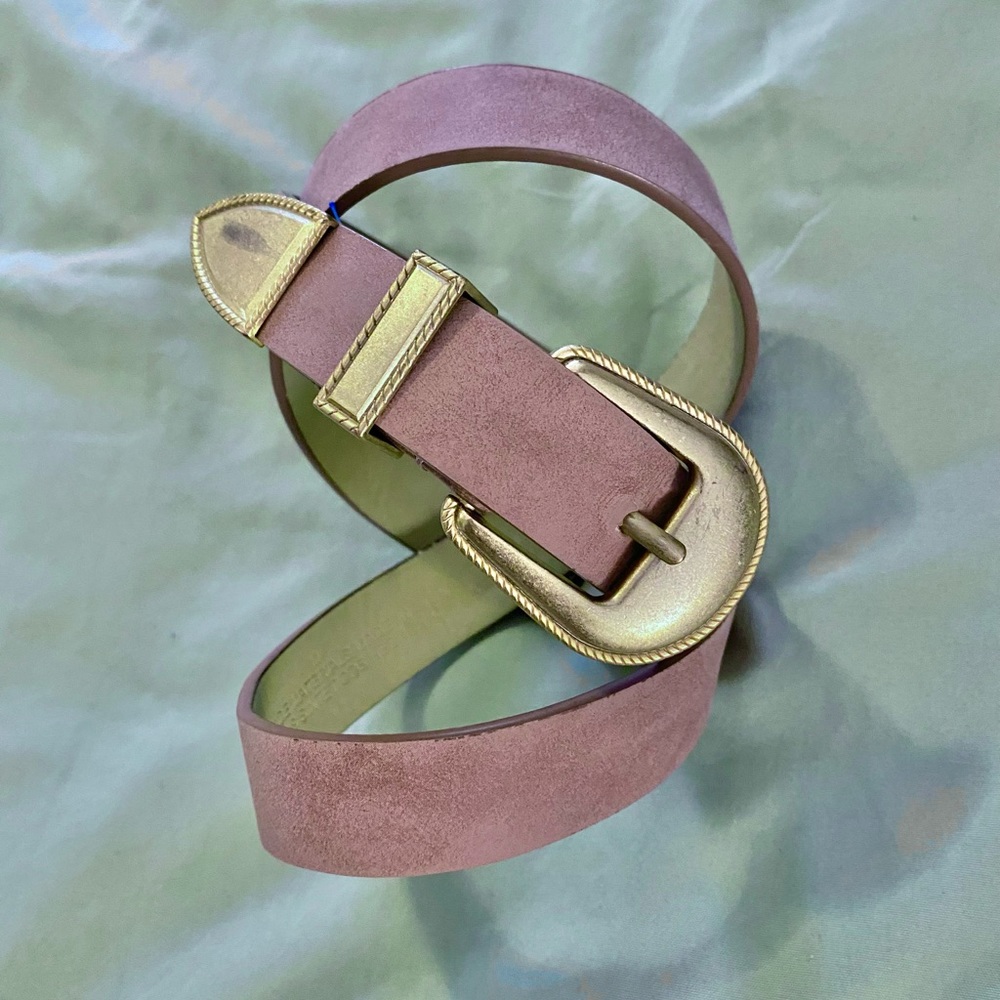 Vintage Belt Blush Pink Size M